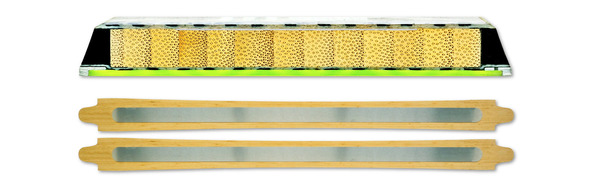 Torsion Bar Scalium insert laid on the core before pressing